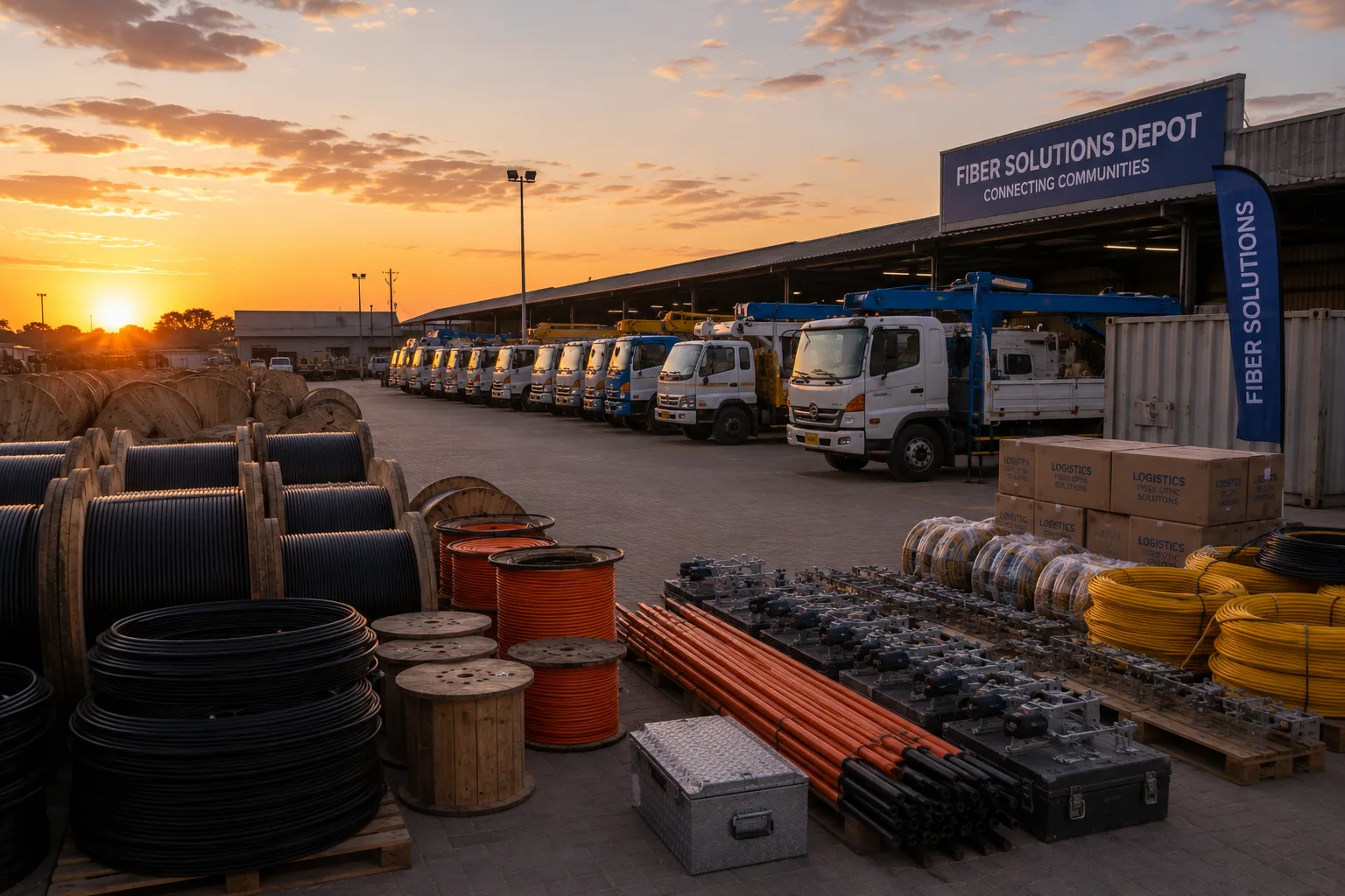 Official Huawei FTTH Deployment Supplier